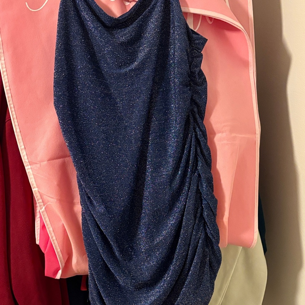 Amazon Essentials Blue Mini Dress